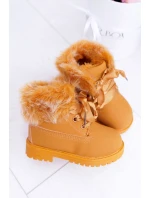 Dětské Kotníkové Boty Zateplené Camel model 21507859 - Boto