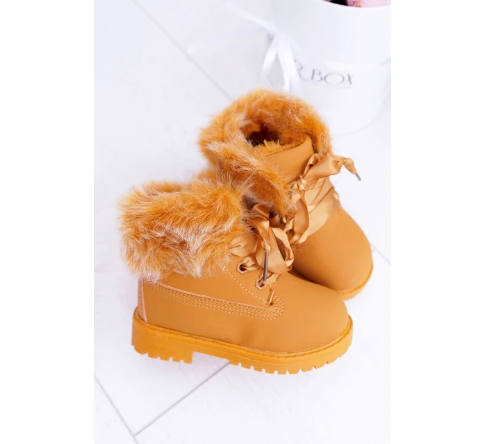 Dětské Kotníkové Boty Zateplené Camel model 21507859 - Boto