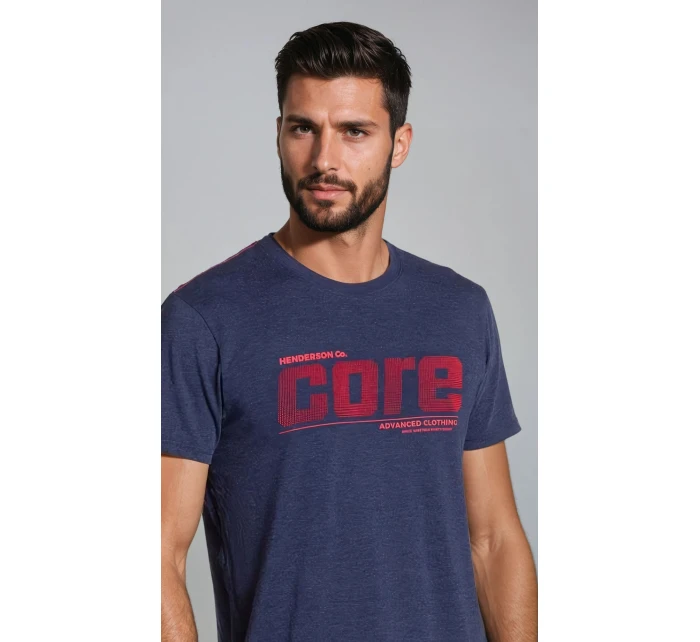 Pyžamo Oxford model 17584645 tmavě modrá a červená - Henderson