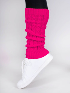 Yoclub Leg Warmers Pink Braid SOC-0001U-3800 Pink