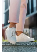 Dámské plátěné tenisky Big Star – béžové