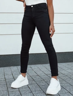 Dámské džínové kalhoty slim fit ACORN black FashionStreet UY2156