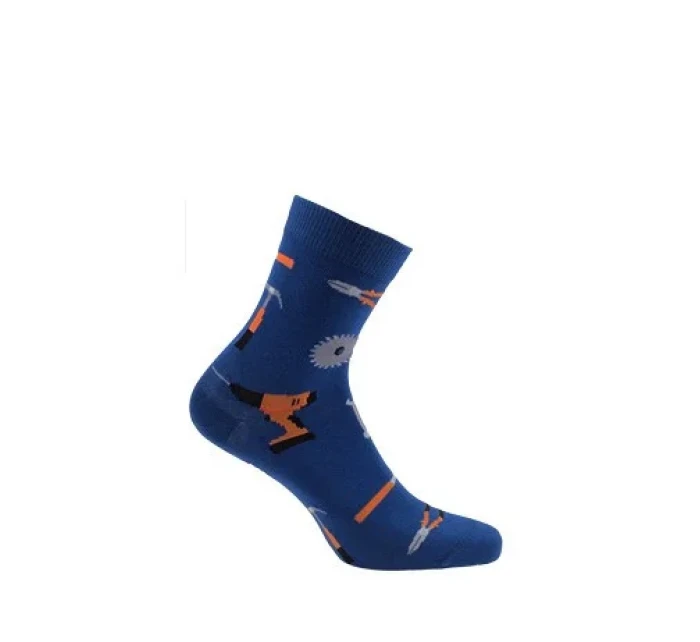 Skarpety  chłopięce wzorowane model 16126614 - Wola