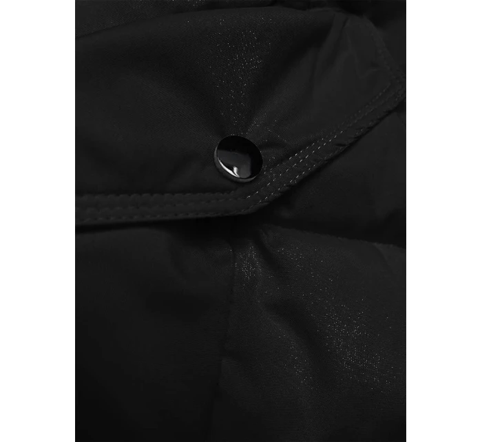 Černá péřová dámská zimní bunda model 21245965 - LHD
