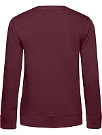 B&C Inspire Crew Neck /women_° Dámská mikina 01.W32B burgundy B&C Inspire Crew Neck /women_° Dámská mikina 01.W32B burgundy