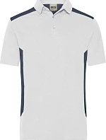 Daiber JN 1826 Pánské pracovní piqué polo "Strong" 02.1826 white/carbon