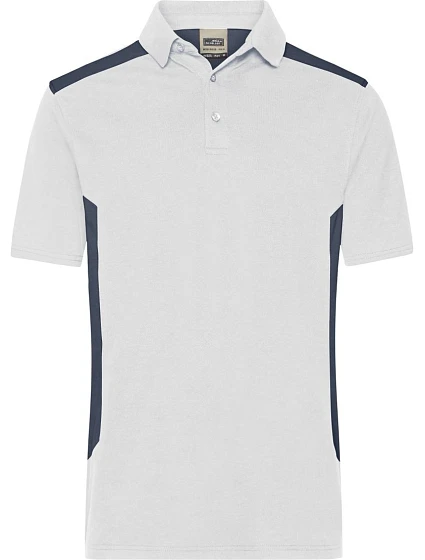 Daiber JN 1826 Pánské pracovní piqué polo "Strong" 02.1826 white/carbon Daiber JN 1826 Pánské pracovní piqué polo "Strong" 02.1826 white/carbon