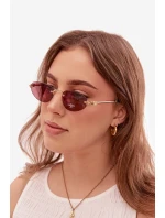 Dámské sluneční brýle Tmavě růžové