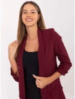 Marynarka IT MA model 21314370 bordowy - FPrice Marynarka IT MA model 21314370 bordowy - FPrice