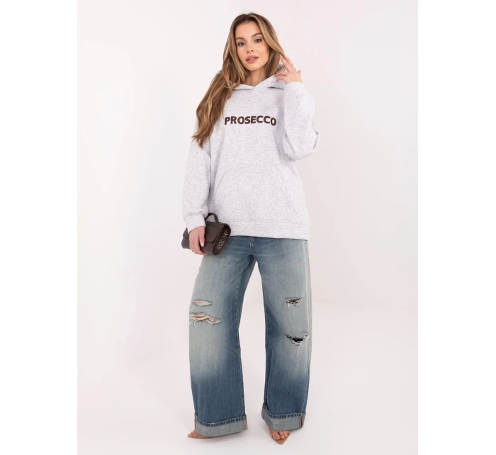 Mikina RV BL A1034.30 melanžově šedá Mikina RV BL A1034.30 melanžově šedá