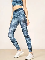 Dámské legíny OTHAW22TFTIF004 Modrá vzor - Outhorn