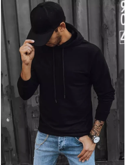 Pánská černá mikina Dstreet model 21966843 - FashionStreet