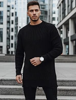 Pánský černý svetr FashionStreet WX1962