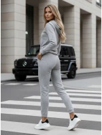 Dámská tepláková souprava MIGEL světle šedá Dstreet model 21980329 - FashionStreet