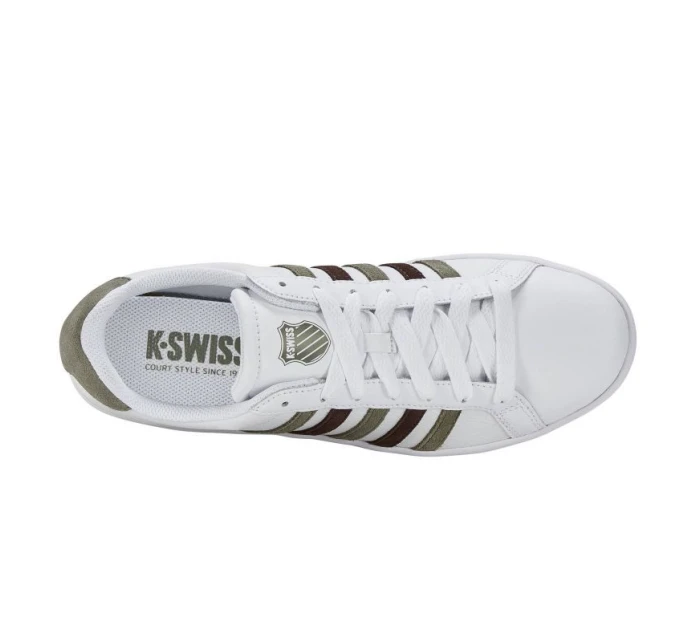 Pánská sportovní obuv K-Swiss COURT TIEBREAK z hladké kůže (07011-983-M)