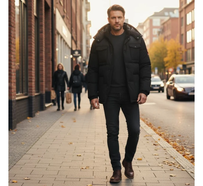 Geografické Norsko pánská bunda DB BLACK MEN BLACK model 21768386 - Geographical Norway