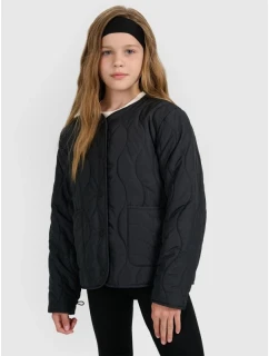 Dívčí péřová bunda se syntetickou výplní model 21815718 - 4F