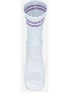 Mr. Socks L 05004 Tenisové ponožky "Basic" 88.5004 white/lilac