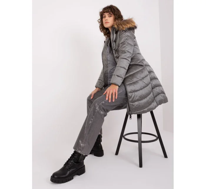 NM KR TR8125 bunda.99P tmavě šedá