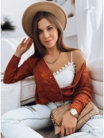 dámský červený svetr Dstreet model 21967072 - FashionStreet