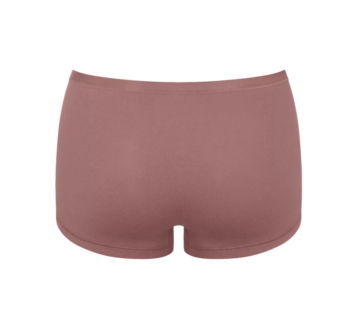 Dámské kalhotky GO Daily Cotton Short 3P - BROWN - sv. hnědé 1141 - SLOGGI Dámské kalhotky GO Daily Cotton Short 3P - BROWN - sv. hnědé 1141 - SLOGGI