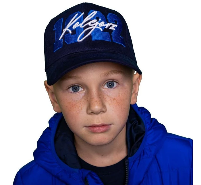 Dětská baseballová čepice 1922 Lech námořnická modrá
