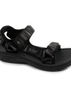 pánské boty na suchý zip sandály na letní model 22282144 světle černé - Lee Cooper
