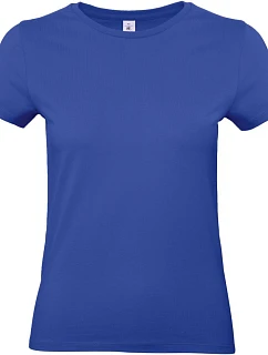 B&C #E190 /women Dámské tričko z těžké bavlny 01.004T cobalt blue