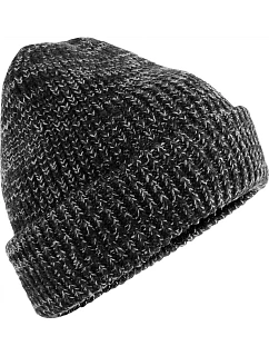 Beechfield B 328 Pletená čepice "Campfire" 53.0328 black speck