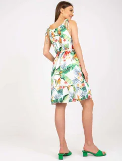 Šaty WN SK bílá a zelená model 17431668 - FPrice