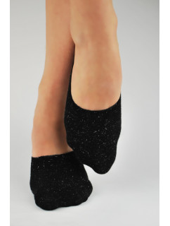 Dámské ponožky baleríny s lurexem SN014