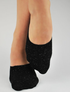 Dámské ponožky baleríny s lurexem SN014