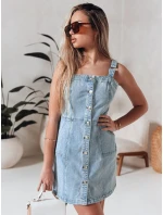 Džínové mini šaty bez ramínek blue Dstreet model 21987991 - FashionStreet