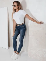 Dámské úzké džíny modré FashionStreet UY2816 Dámské úzké džíny modré FashionStreet UY2816