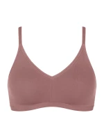 Dámská podprsenka GO Daily Cotton Soft bra - BROWN - hnědá 1141 - SLOGGI