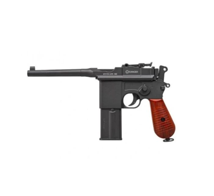RANGER M712 Broomhandle FULL AUTO BLOWBACK větrovka k.4,5BBs 19 ran. KWC