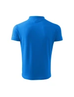 Pánská polokošile Pique (šnorchlově modrá)