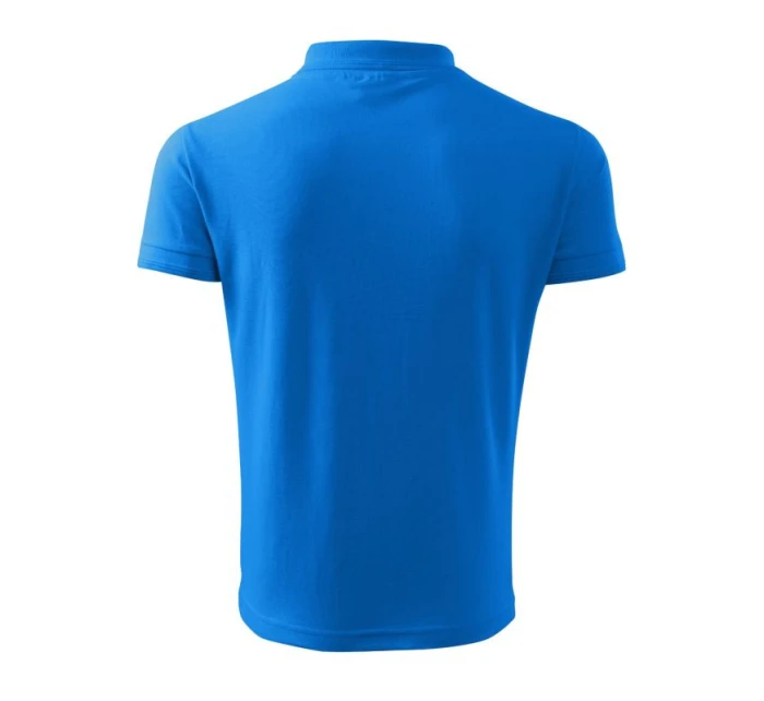 Pánská polokošile Pique (šnorchlově modrá)