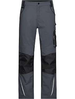 Daiber JN 1861 Zimní pracovní kalhoty - Strong 02.861M carbon/black