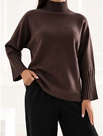 Sweter IR SW model 22550461 brązowy - FPrice Sweter IR SW model 22550461 brązowy - FPrice