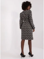 Šaty LK SK 509474 2.55P šedá černá