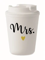 MRS. - bílý termohrnek 300 ml