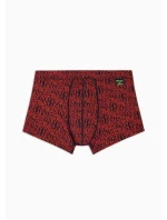 Pánské boxerky 112074 3F508 56936 černé se vzorem - Emporio Armani Pánské boxerky 112074 3F508 56936 černé se vzorem - Emporio Armani