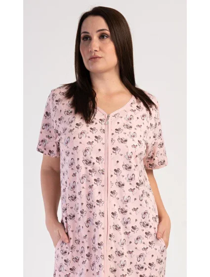 Dámské domácí šaty s krátkým rukávem Olivia Dámské domácí šaty s krátkým rukávem Olivia