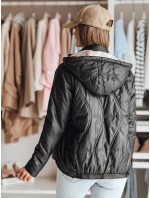 Dámská přechodná prošívaná bunda MARISSIA černá FashionStreet TY4853 Dámská přechodná prošívaná bunda MARISSIA černá FashionStreet TY4853