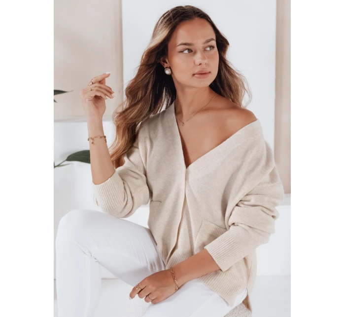 Dámský svetr SORELIE ecru FashionStreet MY2510