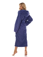 L&L 2404 Carina dlouhý S-2XL dámský župan L&L 2404 Carina dlouhý S-2XL dámský župan
