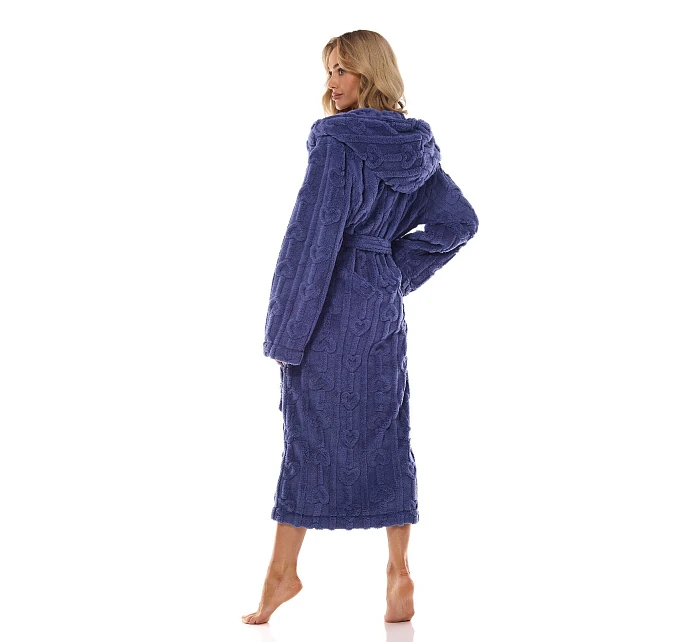 L&L 2404 Carina dlouhý S-2XL dámský župan L&L 2404 Carina dlouhý S-2XL dámský župan