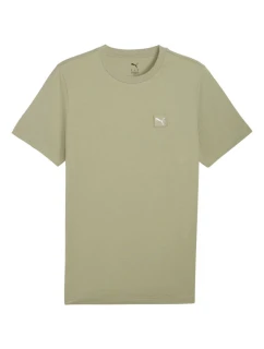 Pánské tričko Ess Elevated Tee olive model 21342828 82 - Puma