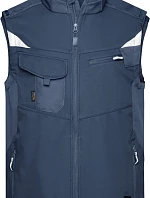 Daiber JN 845 Pracovní vesta - Strong 02.0845 navy/navy
